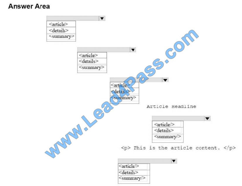 microsoft 98-383 exam questions q10-2