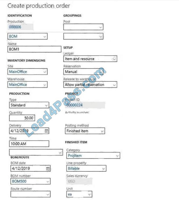 microsoft mb-320 exam questions q5