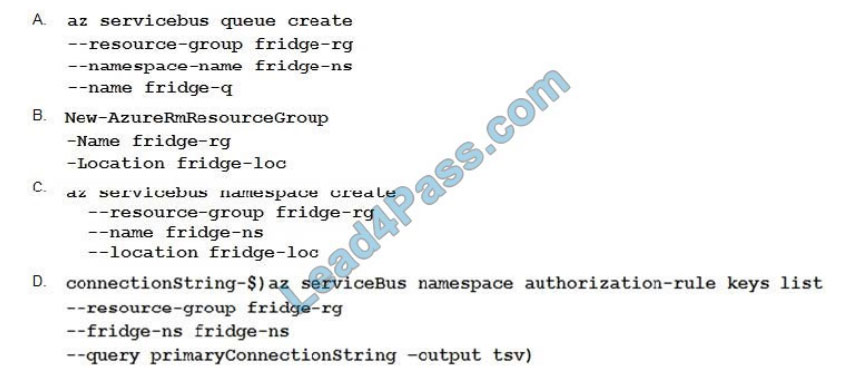 microsoft az-204 exam questions q5