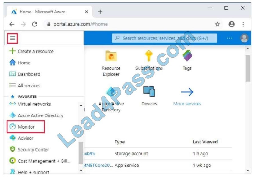 microsoft az-104 exam questions q9