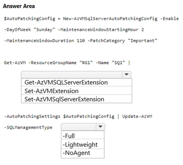 Latest DP-300 exam questions 11