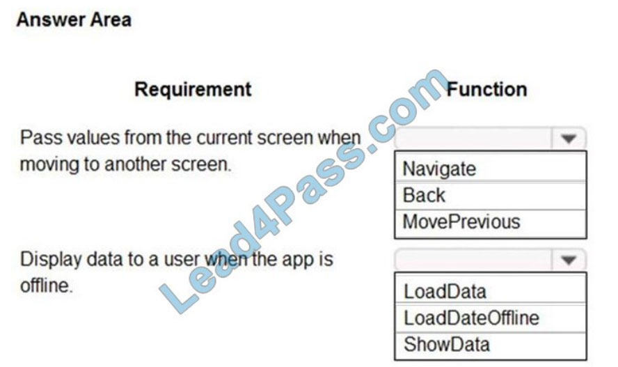 microsoft pl-200 exam questions q10