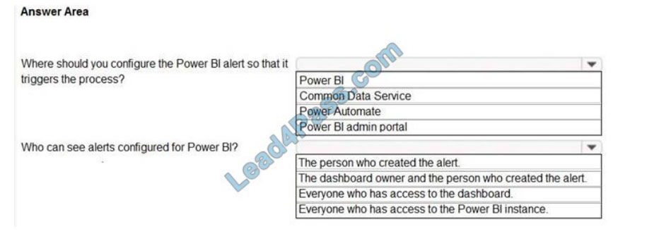 microsoft pl-200 exam questions q8