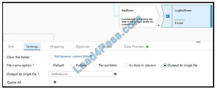 microsoft dp-203 exam questions q12-1