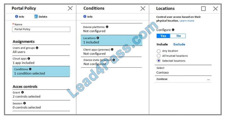 microsoft az-500 exam questions q11