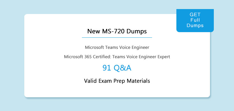 New MS-720 dumps