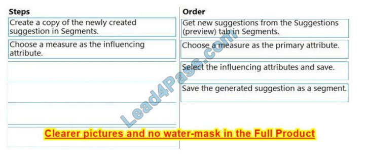 MB-260 dumps exam answer q10