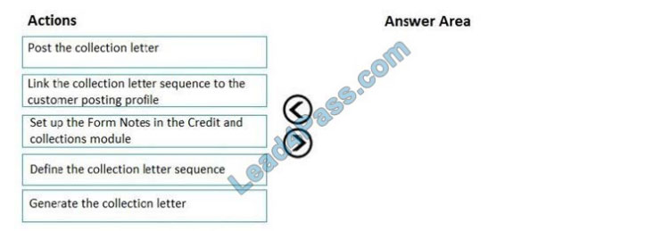 Dynamics 365 Finance Functional Consultant Associate MB-310 exam questions 21