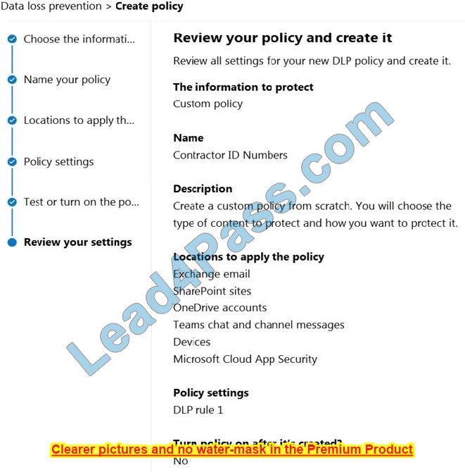 latest SC-400 exam questions 12-1