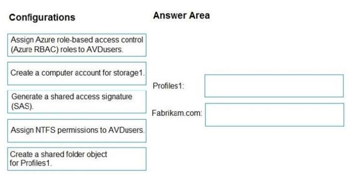 Azure AZ-140 practice material questions 9-1